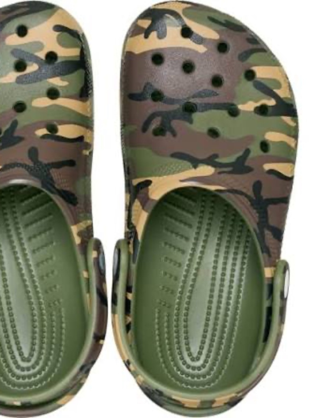 CROCS Toddlers Classic Camouflaged Clog